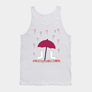 Cuties in the falling hearts,That's lovely Tank Top